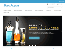 Tablet Screenshot of distriparfum.com